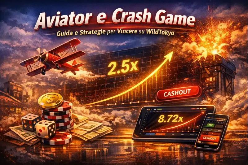 Aviator crash game su WildTokyo