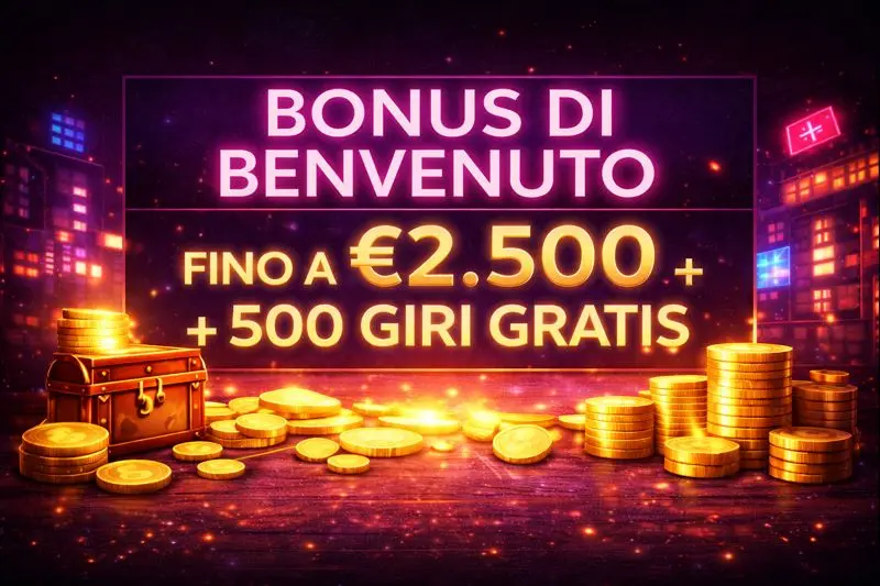 Bonus di benvenuto WildTokyo
